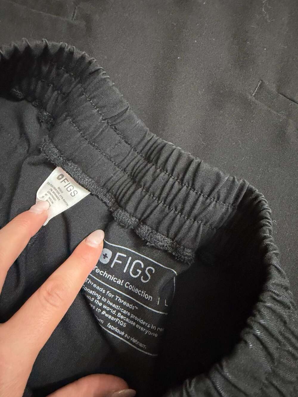 FIGS Technical Collection Scrub Set Size L - Picture 4 of 5